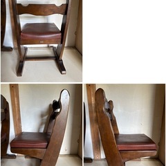 【GO-1197】カリモク ルスティック ダイニングセット ダイニングチェアの画像
