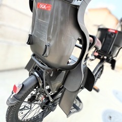美品✨子乗せ　電動アシスト自転車の画像