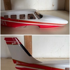 【GO-1210】KYOSHO 京商 パイパー PA34 VE29 飛行機 模型の画像