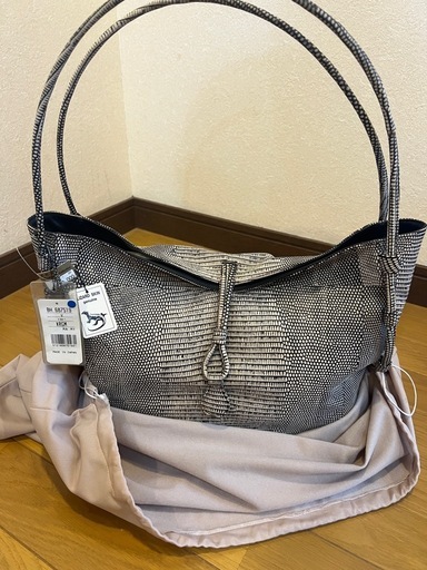 【新品】リザードレザートートバッグ