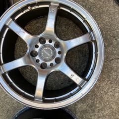 17インチ8.0j レイズホイールの画像