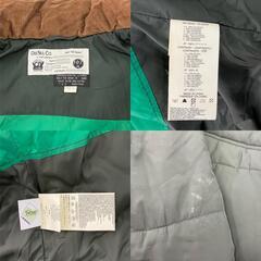 186000 現状品 DIESEL ディーゼル ダウンジャケット　L カーキ　グリーン　コーデュロイ メンズ [0000000000144]の画像