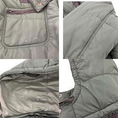 186000 現状品 DIESEL ディーゼル ダウンジャケット　L カーキ　グリーン　コーデュロイ メンズ [0000000000144]の画像