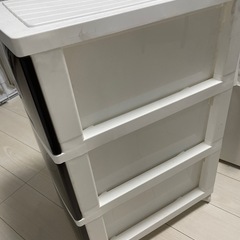 衣装ケース3段【※2個】の画像