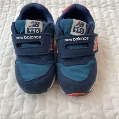 【New Balance】 13.5cm 美品 キッズ ベビーシューズの画像