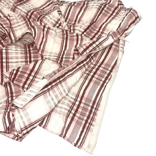 リズリサ激希少TRALALA リズリサ☆チェック柄キャミソール フリル