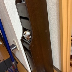 収納　ミニ　棚　80センチの画像