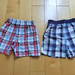 80サイズ　半ズボン　ハーフパンツ　まとめ売りの画像