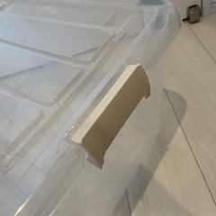 透明　収納ケースの画像