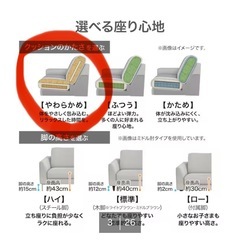 ニトリ　ソファ美品の画像