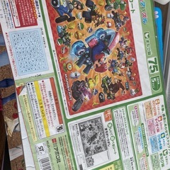 ぬりえ、パズル、絵本，シールの画像