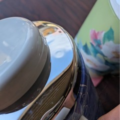 未使用？ 魔法瓶 和風ポットセット 象印 タイガー 卓上ポット ポット 保温 昭和レトロ 茶こし TIGER ZOJIRUSHIの画像