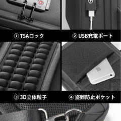 ボディバック　スタイリッシュ　の画像