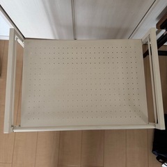 3段ラックホワイトの画像