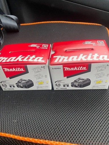 マキタバッテリー正規品1860B 2個セット