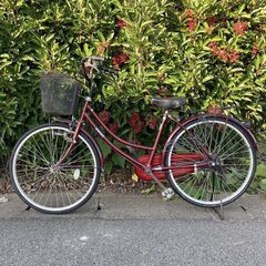 【点検/整備済】 走行OK 小柄な方向け ママチャリ 軽快車 自転車の画像