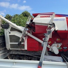★実働★ヤンマー★PKG80★自動脱穀機★100キロ未満陸送費込★の画像