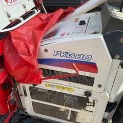 ★実働★ヤンマー★PKG80★自動脱穀機★100キロ未満陸送費込★の画像