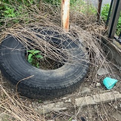 【あげます】古いタイヤの画像
