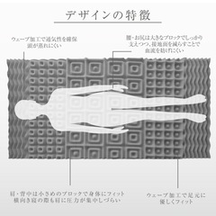 マイマクラ　腰楽寝と昭和西川　ラクシーンのセットの画像