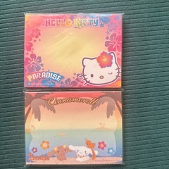 ハワイで購入のメモ帳＆金閣寺ストラップ＆ぬいぐるみキーホルダーの画像