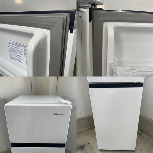 ハイセンス ノンフロン冷凍冷蔵庫 HR-B12HW 容量124L 2024年製