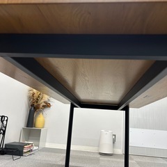 木製テーブル　180cm　の画像