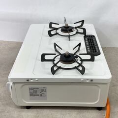 Rinnai リンナイ LPガス用 グリル付き ガステーブル RT34NJHD ET34NJH4-W1 ホワイト 白 2020年製 スパーク確認済み 25i菊STの画像