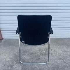 【那須町役場】肘掛け付き折畳み椅子 　フォールディングチェア　会議椅子【管理番号302】の画像