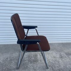 【那須町役場】肘掛け付き折畳み椅子 　フォールディングチェア　会議椅子【管理番号302】の画像