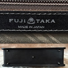 フジタカエーレザービジネスバッグA4厚マチ牛革本革メンズブリーフケース百貨店取り扱い商品男性用紳士鞄ブラック黒色日本製国産国内製の画像