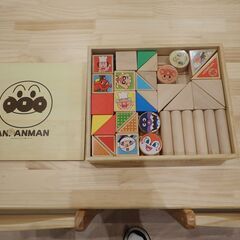 アンパンマンの積み木の画像