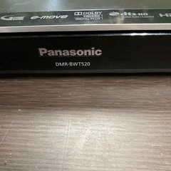 【ジャンク品】　DVDプレーヤー　パナソニック　DMR-BWT520 8-652の画像