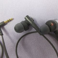 ( M-870 )SONY ソニー 有線イヤホン 重低音モデル MDR-XB55 カナル型 密閉型インナーイヤーレシーバー視覚 グレー 中古 動作確認済みの画像