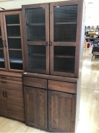 【トレファク神戸新長田店 買取/販売】★値下げしました★取りに来られる方限定！2枚扉食器棚のご紹介です