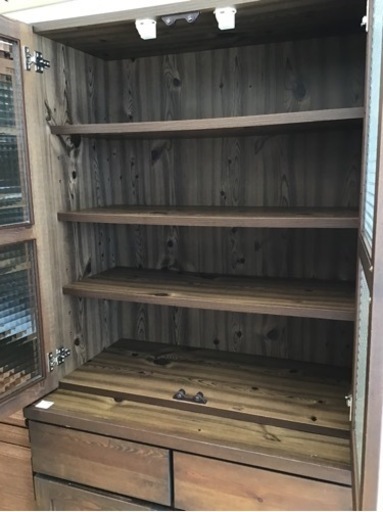 【トレファク神戸新長田店 買取/販売】★値下げしました★取りに来られる方限定！2枚扉食器棚のご紹介です