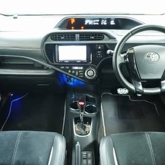 【自社ローン対象】トヨタ アクア 　Ｇ　Ｇ’ｓ □コンパクト/106000km□の画像
