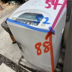 【受け渡し先決定】【ジャンク品】洗濯機　HITACHIの画像
