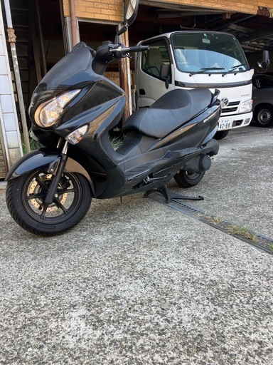 エンジン始動動画あり　堺市堺区バーグマン200