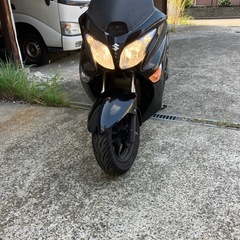 エンジン始動動画あり　堺市堺区バーグマン200の画像