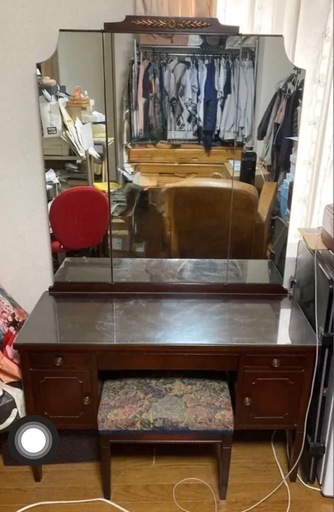 アンティーク風三面鏡