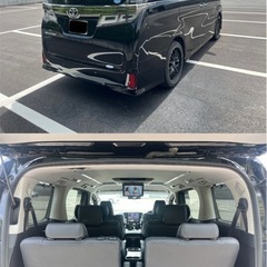 令和1年式 30後期ヴェルファイア フリップダウンモニター 3眼LEDの画像