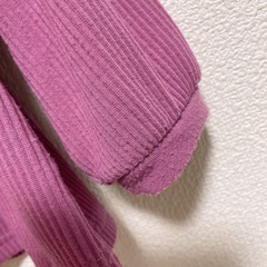 長袖 トップス パープルの画像
