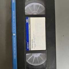 シャープ ビデオデッキ　ジャンク　Cテープ付きの画像