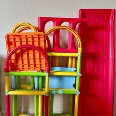 いないいないばぁ　ワンワンとうーたん　折りたたみロングスロープジム　ジャングルジムの画像