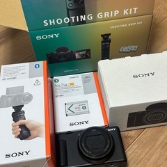 SONY ZV-1M2 シューティンググリップキット　+ バッテリー　+ sdカードの画像