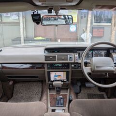 ローンは毎月8,700円～　日産　セドリック　ブロアム　ハードトップ　タイベル交換済み　ＶＧ２０エンジン　純正アルミホイール　純正フロアマット　ドアバイザー　集中ドアロックの画像