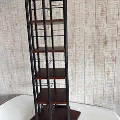 【美品】収納ラック　おしゃれ　正方形の画像