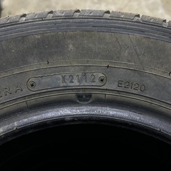 夏タイヤ　7本セット　145/80R12の画像