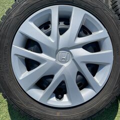 【中古】HONDA/ホンダ/N-BOX/JF3/純正ホイール/DUNLOP/スタッドレス/18年製/4本の画像